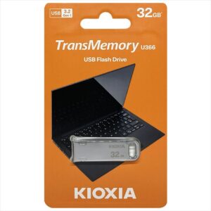 Kioxia TransMemory U366 32GB usb3 - LU366S032GG4 فلاشة 32 جيجا