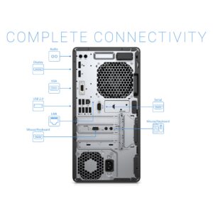 HP ProDesk 600 G3 Microtower PC Core i5-6500/ram 8gb/256gb ssd/intel hd 530