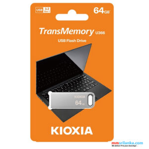 Kioxia TransMemory U366 64GB Flash Memory usb3 - (LU366S064GG4) فلاشة 64 جيجا