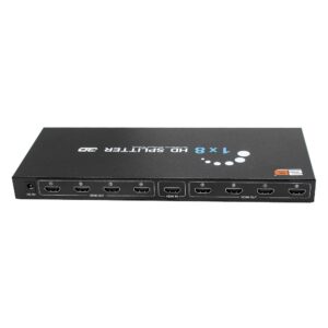 2B (CV998) HDMI Splitter 1 to 8 Automatic Detection with Power Adapter