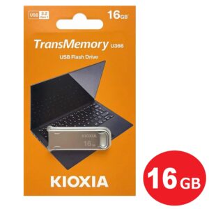 Kioxia TransMemory U366 16GB Flash Memory usb3- LU366S016GG4