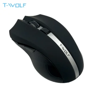 MOUSE T- WOLF Q5 WIRELESS / 10 M / 2.4 Hz / 1800 dPI/GAMING/SILENT CLICK