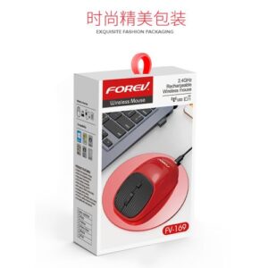 Forev FV-169 Wireless Rechargeable Mouse 4 Buttons 1600DPI - 2.4Ghz