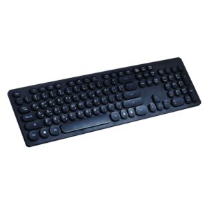 L'avvento (KB206) 2.4G Wireless Keyboard – US+Arabic layout Injection – Black