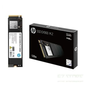 HP EX900 120GB M.2 PCIe 3.1 x 4 NVMe 3D TLC NAND Internal Solid State Drive (SSD)