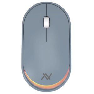 L'avvento (MO18) Dual Bluetooth Mouse - 2.4GHz with Rechargeable Battery - Grey\blue
