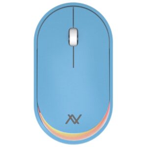 L'avvento (MO18) Dual Bluetooth Mouse - 2.4GHz with Rechargeable Battery - Grey\blue