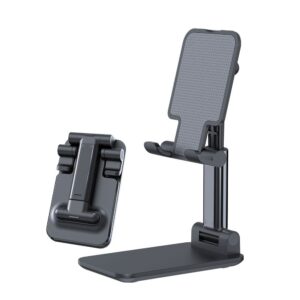 Devia Desktop Tablet Phone Stand Material ABS & Silicone Maximum Support for 11 inch - Black
