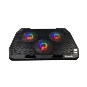 REDRAGON Ingrid GCP511 Ingrid Laptop Cooler cools up to 17 -inch Laptops equipped with 3 Illuminated Fans