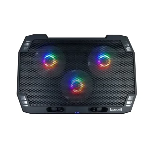 REDRAGON Ingrid GCP511 Ingrid Laptop Cooler cools up to 17 -inch Laptops equipped with 3 Illuminated Fans