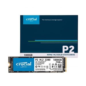 Crucial P2 SSD 1TB 3D NAND NVMe PCIe M. 2 SSD