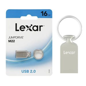 Lexar JumpDrive M22 USB 2.0 16GB Flash Drive - fs142 - Silver