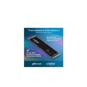 Crucial P3 1TB M.2 PCIe Gen3 NVMe Internal SSD - Up to 3500MB s