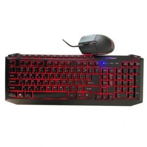 Yes Original Gx3363 Keyboard + Mouse Wired Combo Gaming with rubber dome switches , backlight variable color