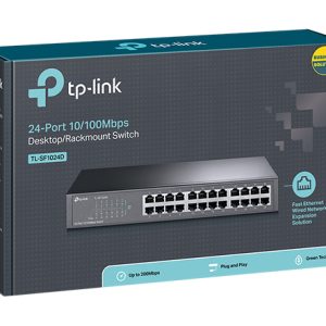TP-link  24-port 10/100Mbps Desktop/Rackmount Switch ( TL-SF1024D )