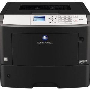 Konica Minolta Bizhub 4700P monochrome printer ( lan , usb) , black